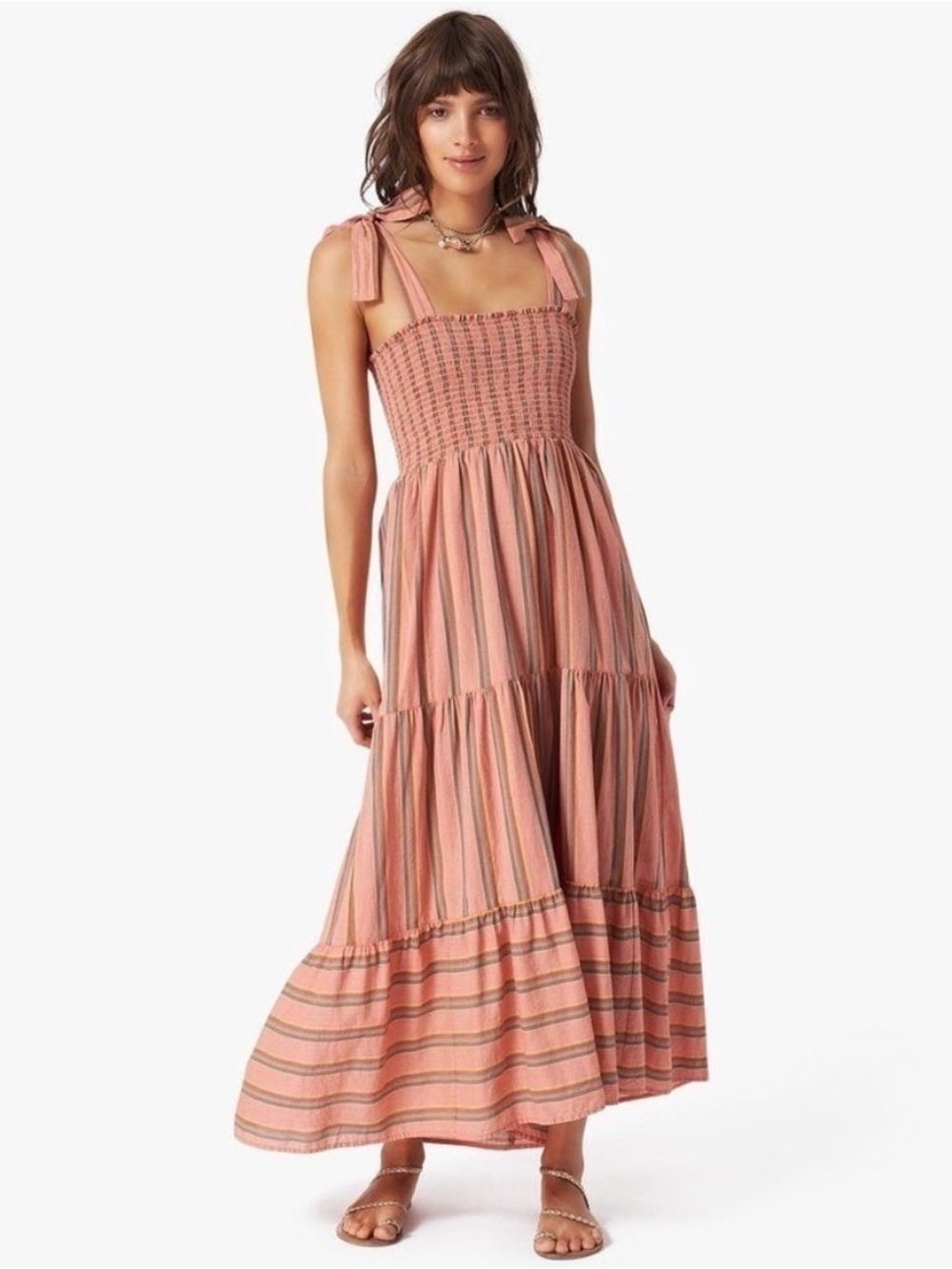 Xírena Lorraine Dress in Terracotta | Size Large
